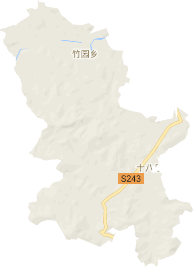 十八盘乡电子地图