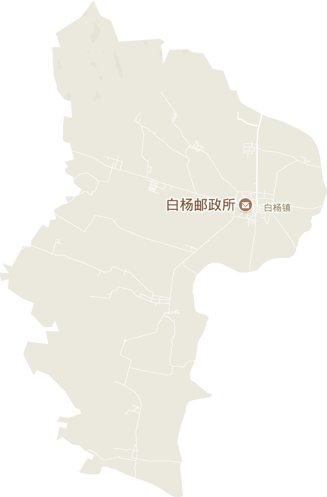 白杨镇电子地图