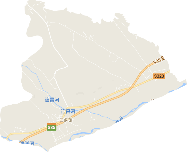 三乡镇电子地图