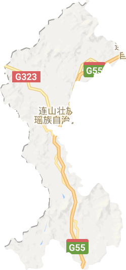 连山县电子地图
