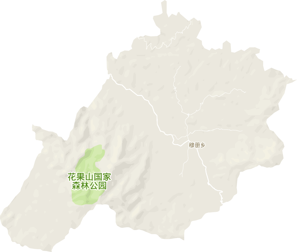 花果山乡电子地图