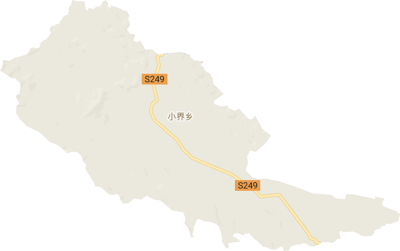 小界乡电子地图