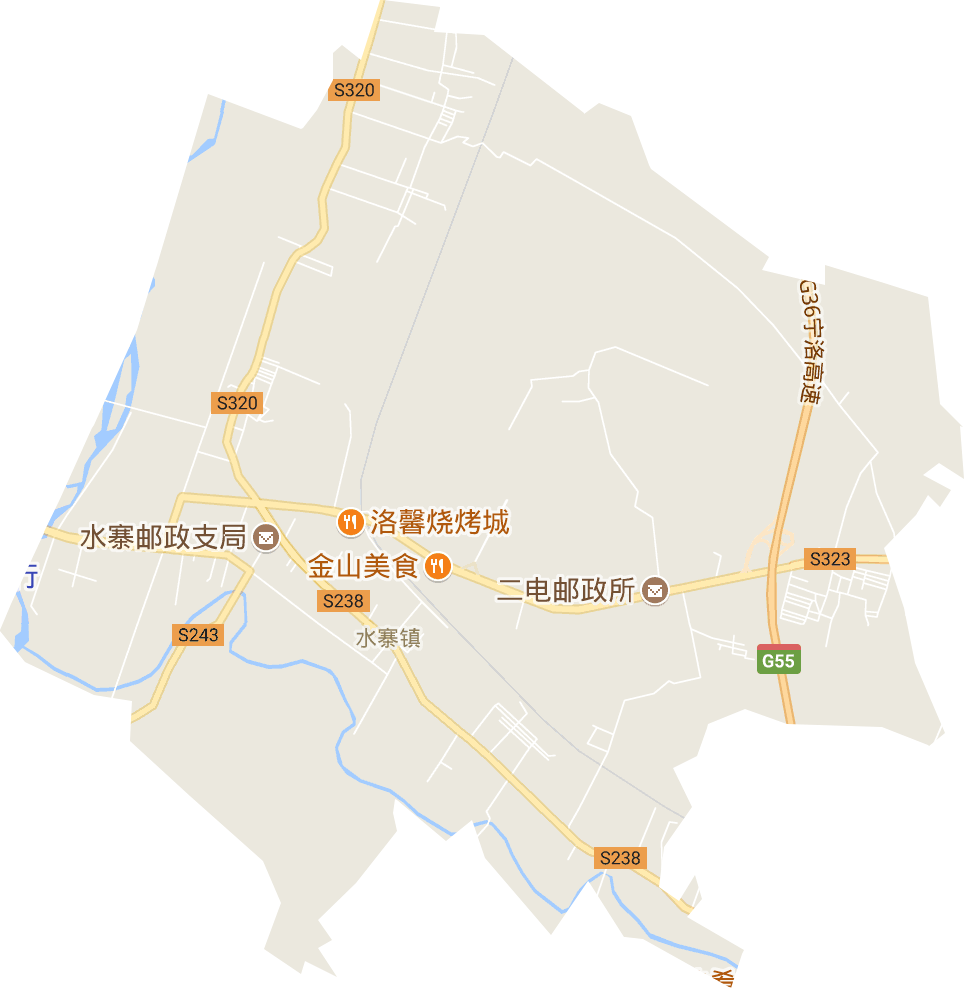 水寨镇电子地图