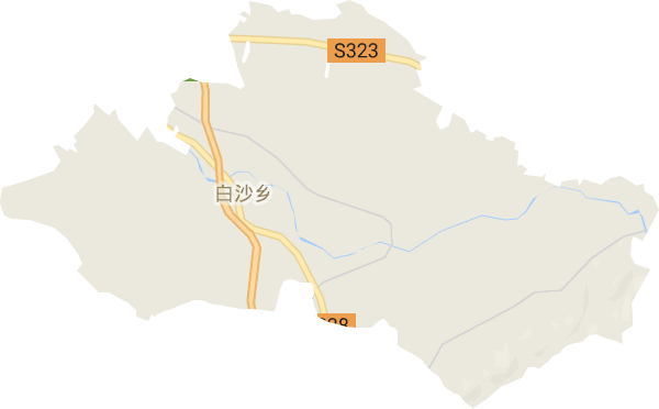 白沙镇电子地图