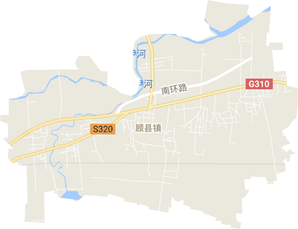 顾县镇电子地图