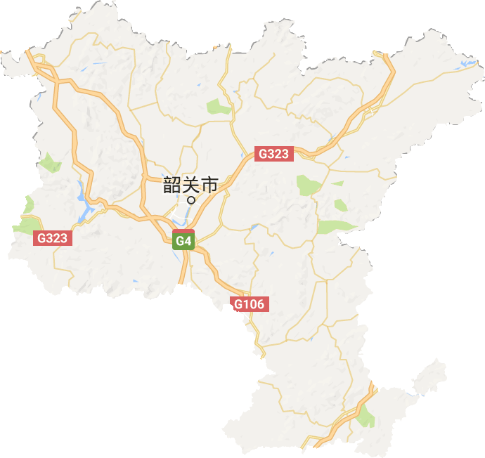 韶关市电子地图