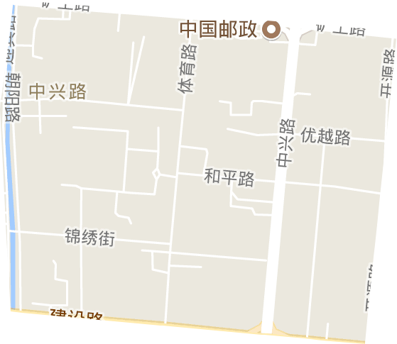 中兴路街道电子地图