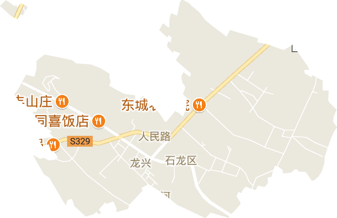 人民路街道电子地图