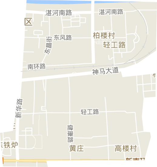 轻工路街道电子地图