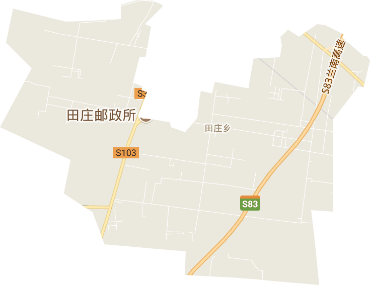 田庄乡电子地图