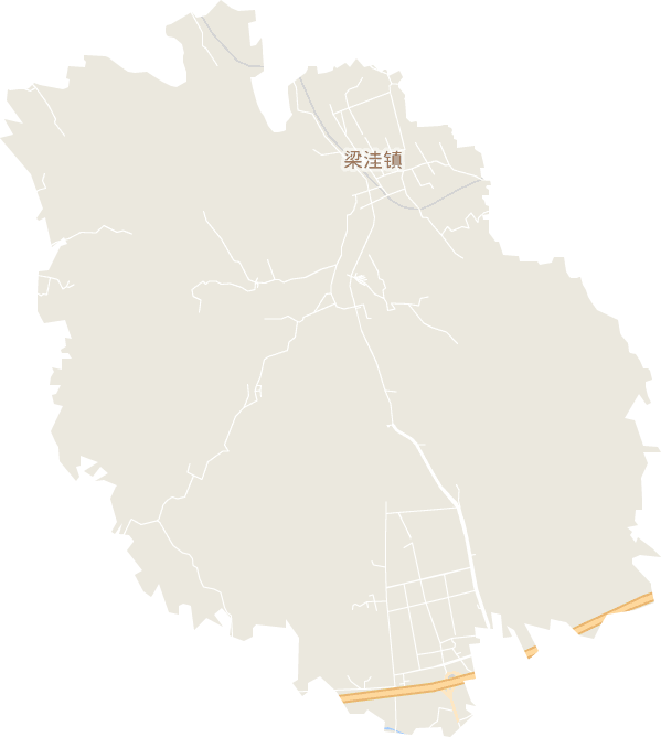 梁洼镇电子地图