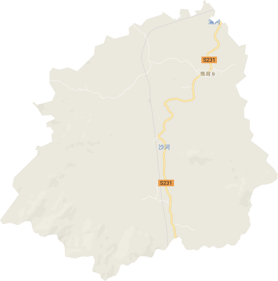 熊背乡电子地图
