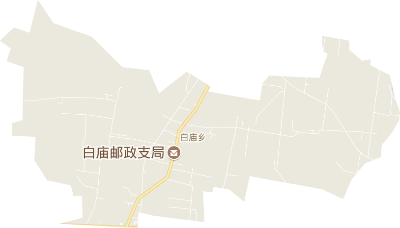 白庙乡电子地图