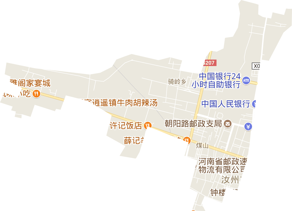 煤山街道电子地图