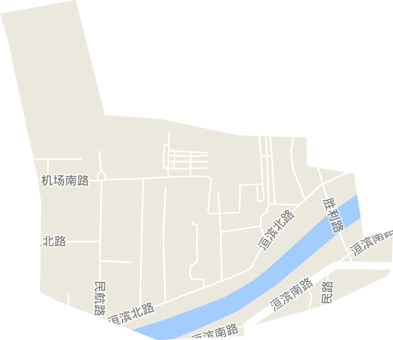 民航路街道电子地图