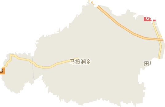 马投涧镇电子地图