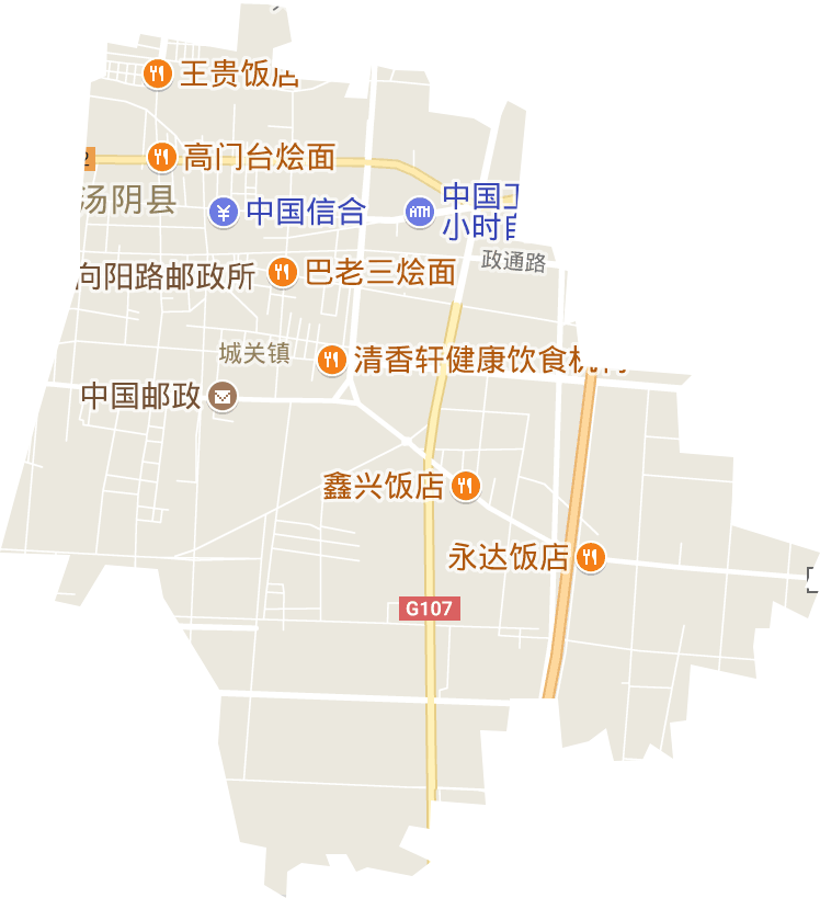 城关镇电子地图