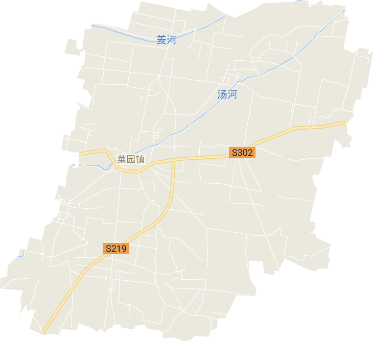 菜园镇电子地图