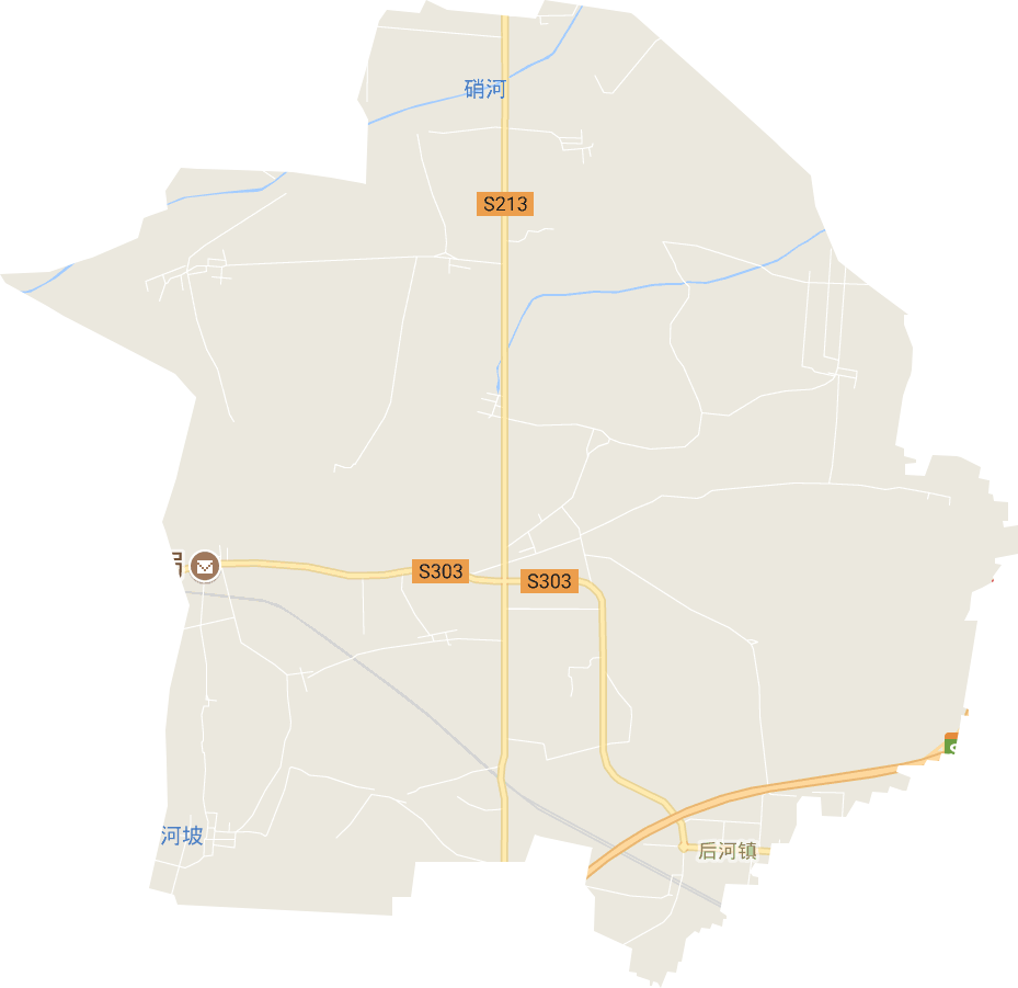 后河镇电子地图