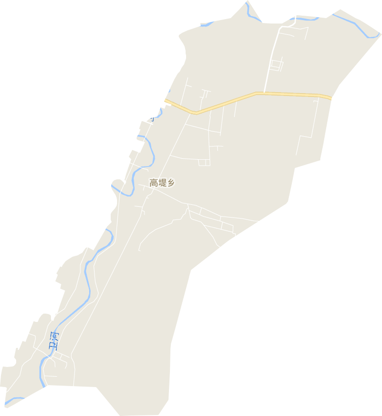 高堤乡电子地图