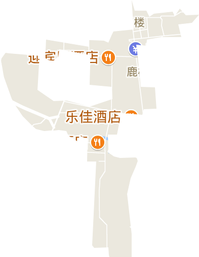 鹿楼街道电子地图