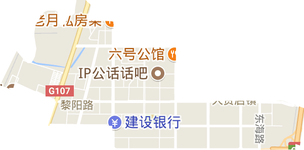 黎阳路街道电子地图