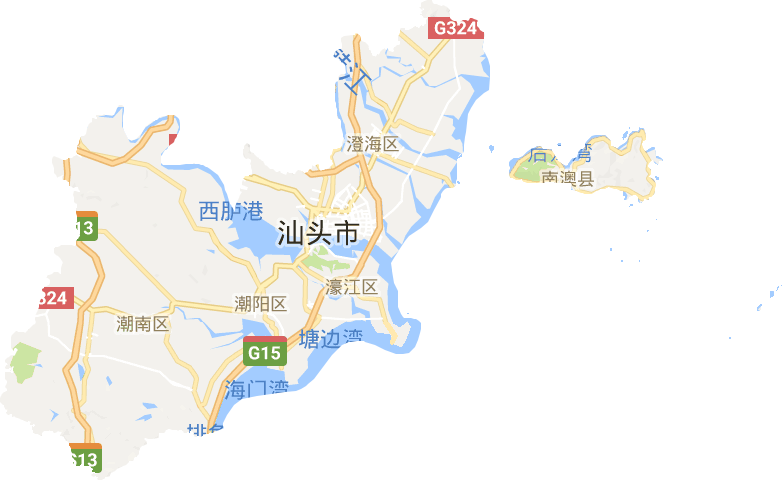 汕头市电子地图