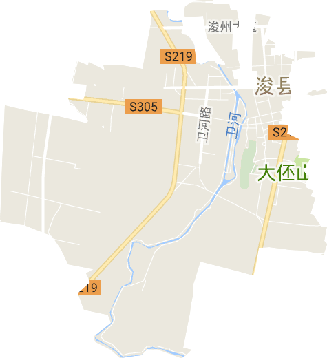卫溪街道电子地图