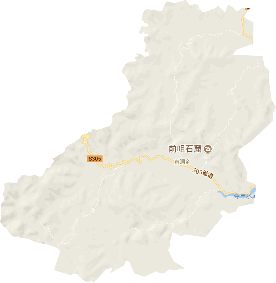 黄洞乡电子地图