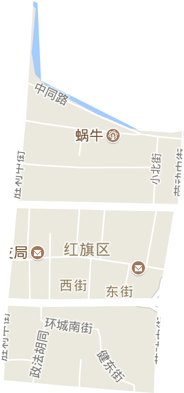 西街街道电子地图