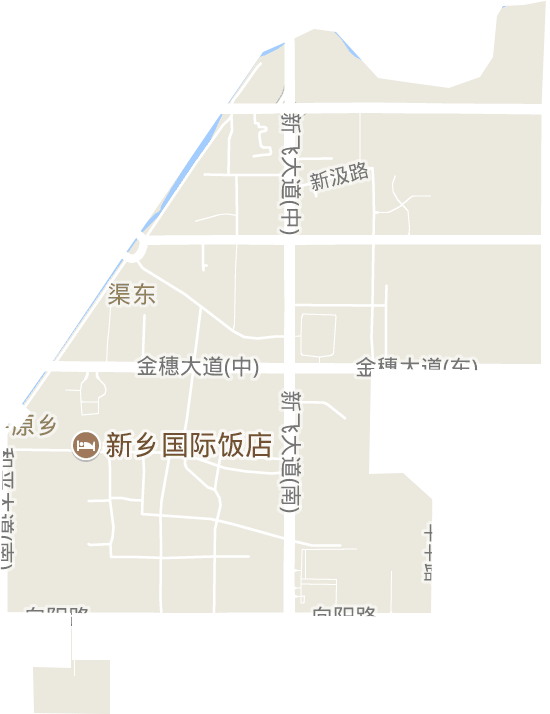 渠东街道电子地图