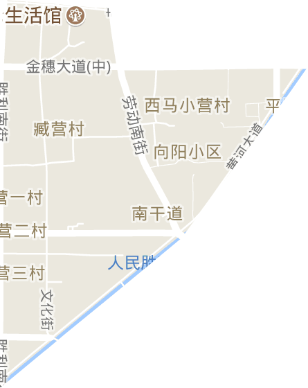 文化街街道电子地图