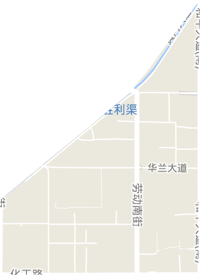 向阳小区街道电子地图