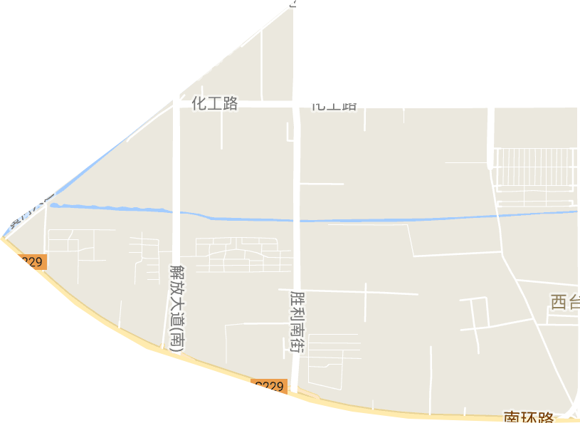 胜利路街道电子地图