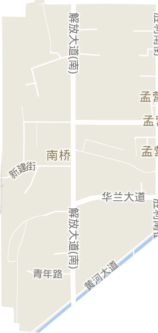 南桥街道电子地图