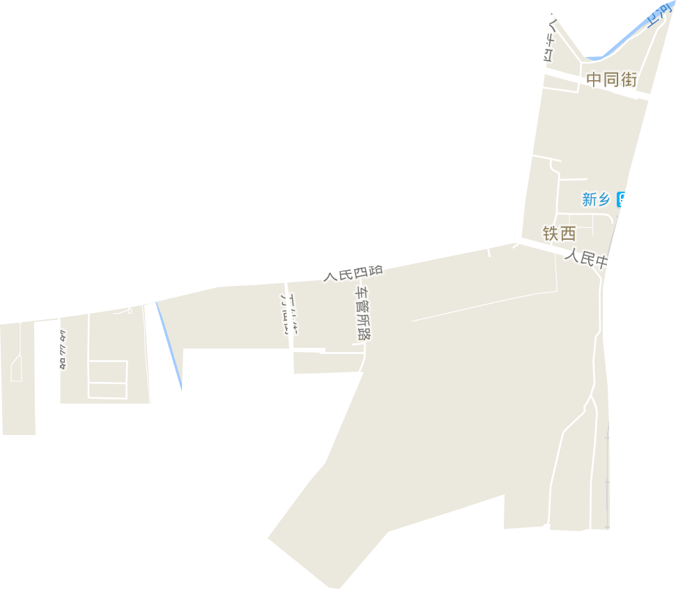 铁西街道电子地图