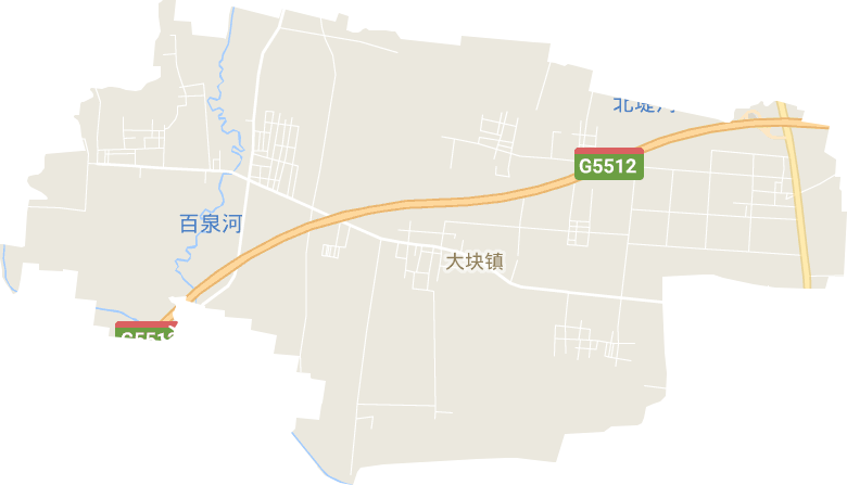 大块镇电子地图
