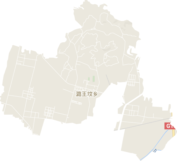 潞王坟乡电子地图