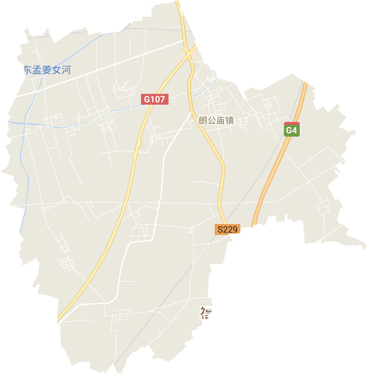 朗公庙镇电子地图