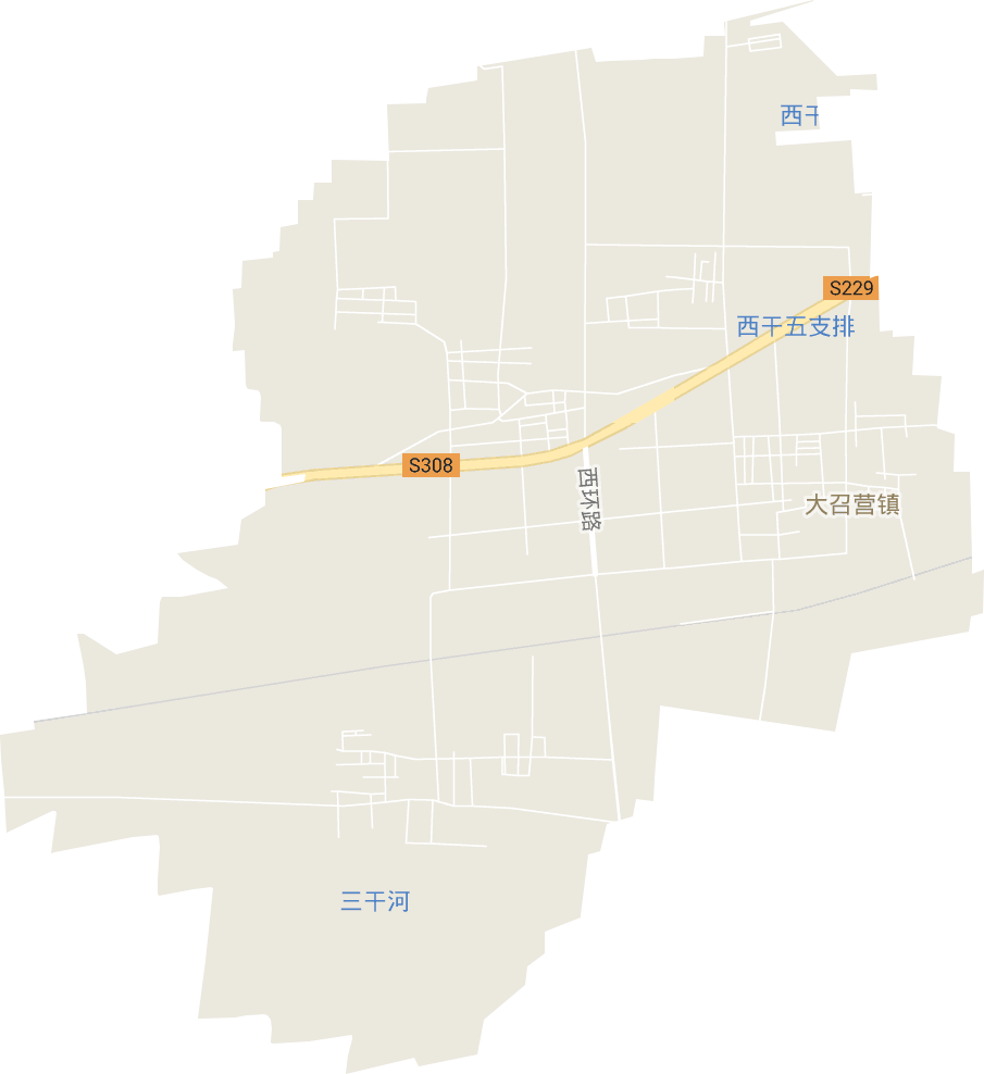 大召营镇电子地图