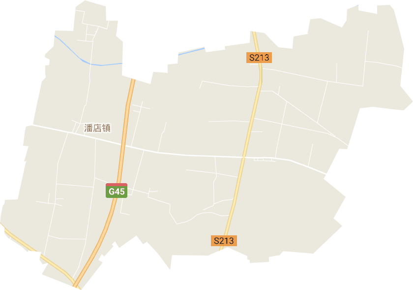 潘店镇电子地图