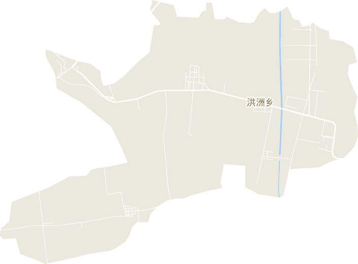 洪洲乡电子地图