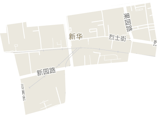 新华街道电子地图