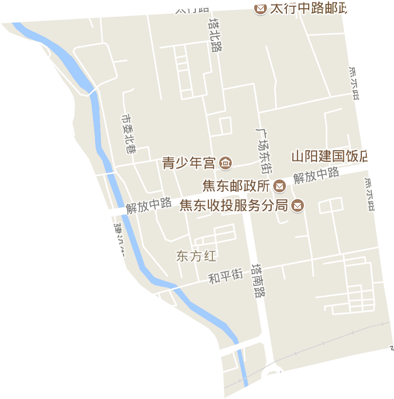 东方红街道电子地图