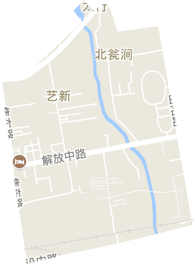 艺新街道电子地图