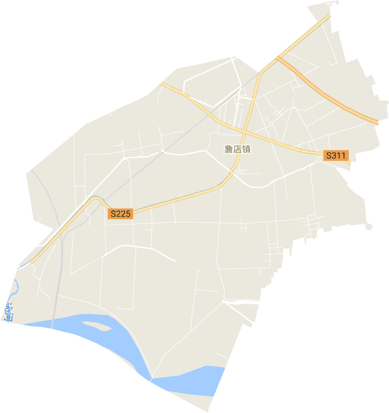 詹店镇电子地图