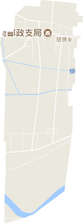 招贤乡电子地图
