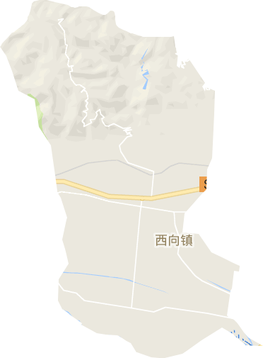 西向镇电子地图