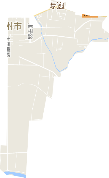 大定街道电子地图