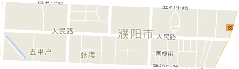 人民路街道电子地图